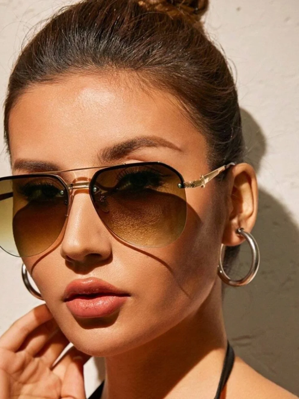 Ombre Lens Aviator Sunnies sunglasses